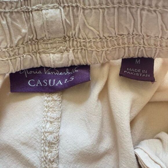 Beige cotton shorts - Picture 5 of 8